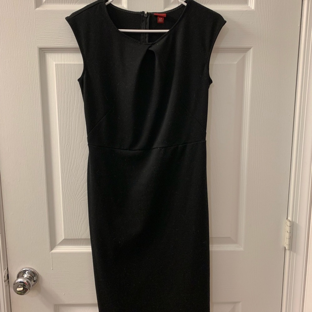 Little black a-line dress